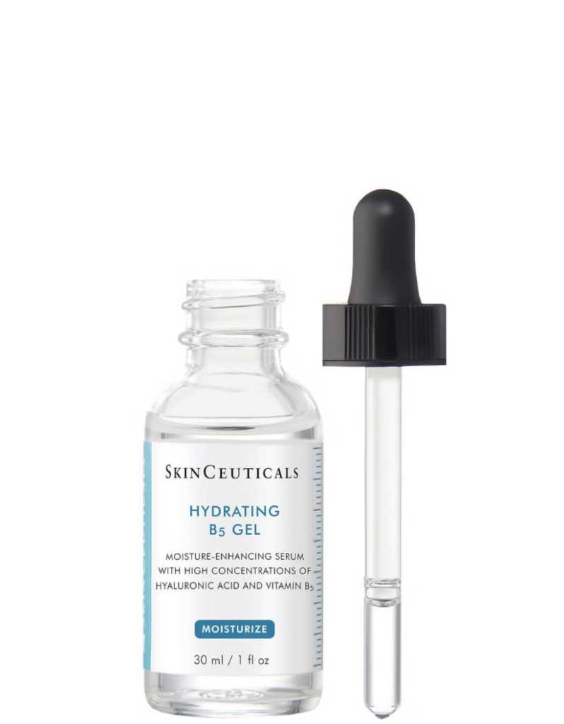 SkinCeuticals Hydrating B5 Gel with hyaluronic acid and Vitamin B5 for deep hydration, available at Dermstore.